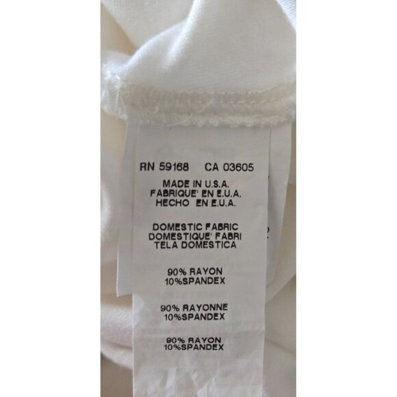 Karen Kane Women's Top white Floral Bell Sleeve size 2X - Picture 6 of 7